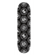 EVISEN WOOD CIRCLE SYNDICATE BLACK 8,25