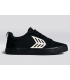 Cariuma-CATIBA PRO All Black Suede and Canvas Ash Grey Logo Sneaker -9/41,5